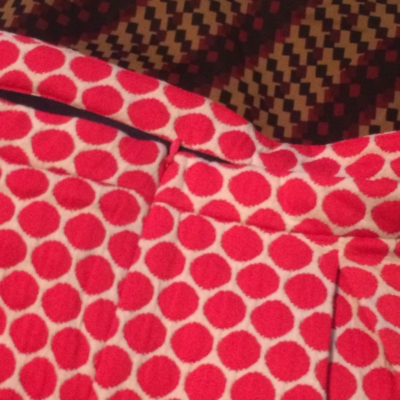 Red Polka Dot Skirt with Pockets - Picture 3 of 3